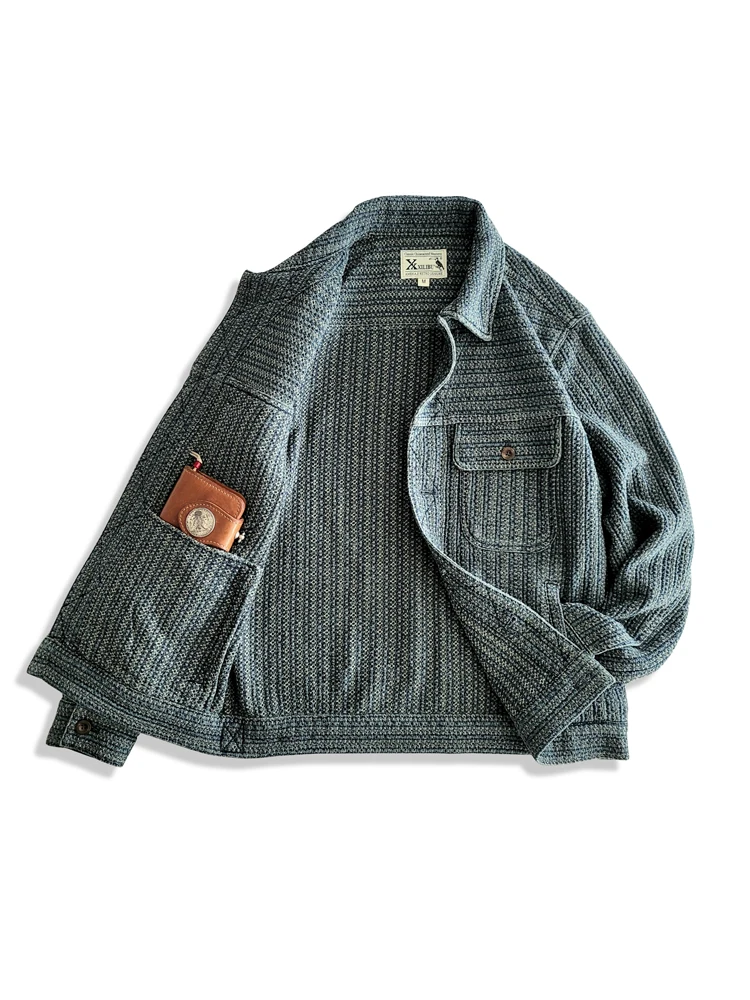 Japan Lifestyle And Culture - Pakaian Amekaji Pria Jaket Kasual Denim
