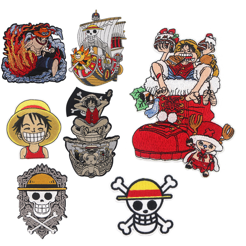 Japan Lifestyle And Culture - Patch Bordir Anime Jepang, Patch Tempel