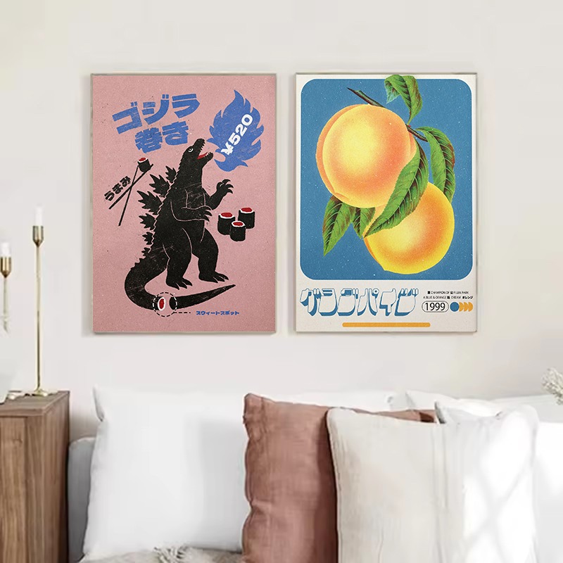 Lukisan Kanvas Poster Pemandan - Japanese Zen Lifestyle ulasan dan harga