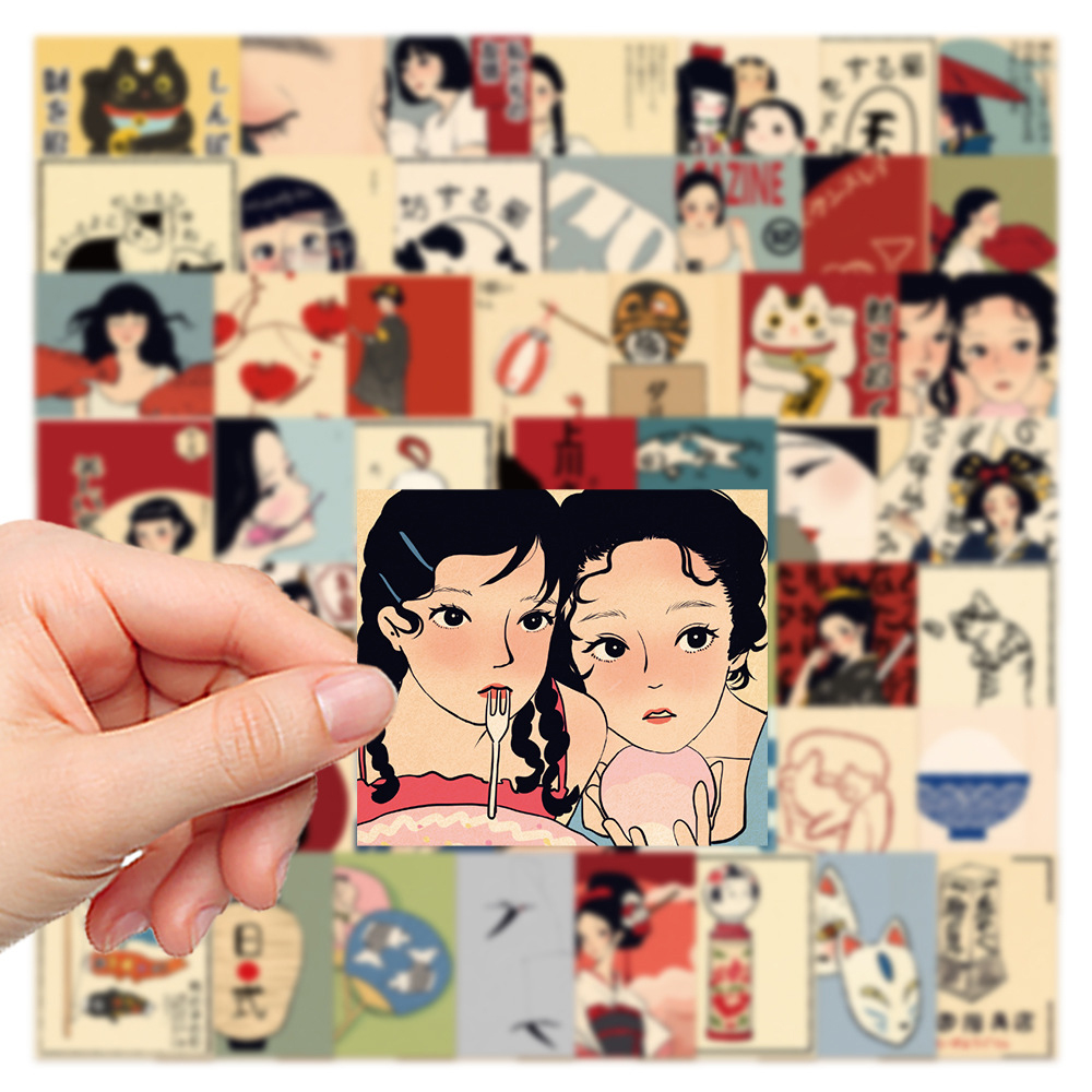 10/30/50 Buah Stiker Budaya Ga - Japan Lifestyle And Culture ulasan dan harga