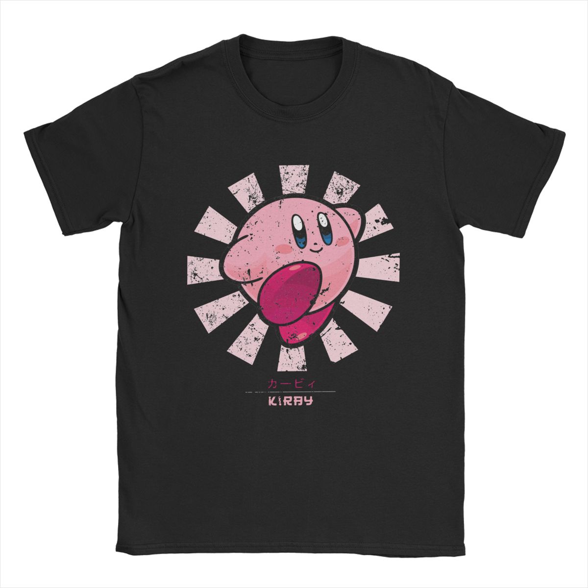 Kirbys Retro Japanese T-Shirts - Japan Lifestyle And Culture ulasan dan harga