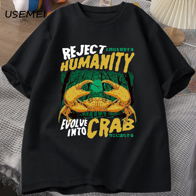 Kaus kepiting kemanusiaan Pria - Japan Lifestyle And Culture ulasan dan harga